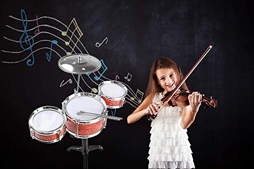 2 Junior+Adjustable+Drumsticks+Metallic+Christmas