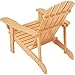 Kotulas Classic Peach Painted Wood Adirondack Chair