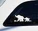Elephant car Sticker, I Make Decals™,with Baby, Elephant Family, White Vinyl, Decal, Sticker, Label for car, Window, Computer, Wall, etc.