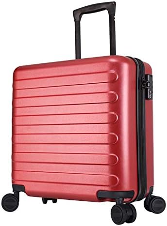 Lightweight suitcase Hardshell 18inches Mini Spinner Travel Luggage Trolley Cases Luggage With TSA Lock Lightweight Carry-on Uprights Suitcase 360° Silent Spinner Multidirectional Wheels Airplane Flig
