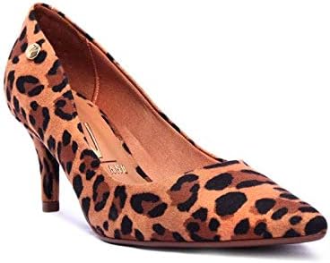 sapato animal print vizzano