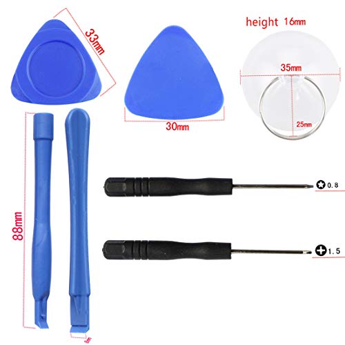 S-Union Replacement Digitizer Touch Screen & Tools for EPIK Learning Tab ELT0801-PK Kids Tablet 8"