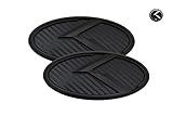 3D K Logo Emblem Carbon Fiber & Black Edition Set 3pc Front + Rear + Mini Sticker (Fit: KIA 2011-2018 Optima K5)