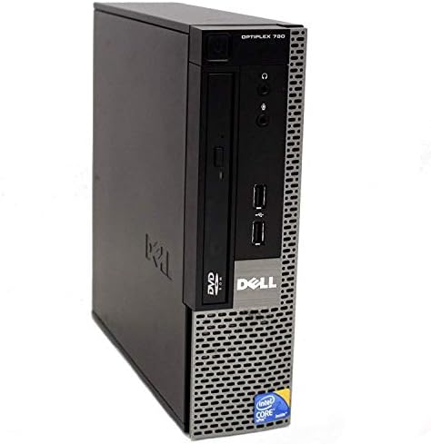 Customize Now, Optiplex 780 USFF Desktop Computer Package, Fast Intel Core 2 Duo 3.16 GHz, 4GB RAM, Super Fast 128GB Solid State Drive (SSD), DVD-RW, Wi-Fi, Windows 10 (Renewed)