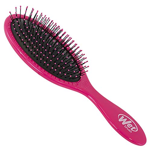 Wet Brush Detangle Hair Brush, Metallic Pink