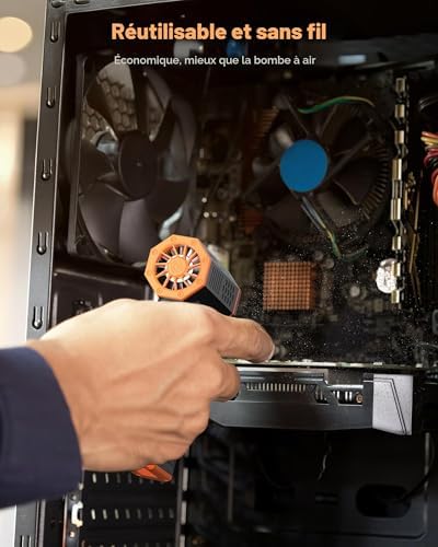 MF50 Soufflette à Air Comprimé, Souffleur PC 110 000 tr/min
