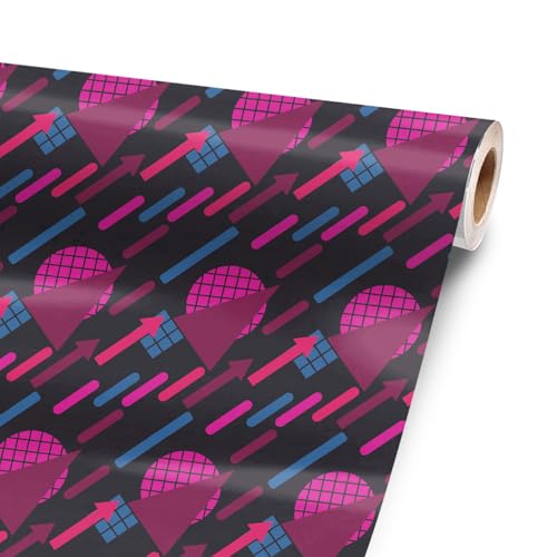 Magenta Globe 72 Inch x 52 Inch Vinyl Wrap Sheet for Large or Custom Items | 3M…