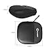 COWIN E7 Tailor-made Headphone Case, Waterproof Zipper Hard Travel Portable Headphone Carrying Case, Perfectly Fit for E7 Over-ear Headphones - Black