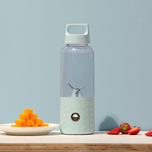 Click Here to See More Images PLLP 500ml Vitamin Juice Cup Removable Portable Easy Storage Juice Maker Mixing Cup,Blue