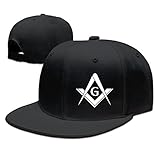 Adjustable Baseball Hat Trucker Hat Unisex/Men/Women - Freemason Logo Square And Compass 1