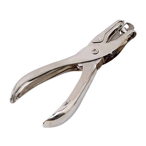 HS Stainless Steel 6mm Dia Single Round Hole Punch Hand Tool for Paper Card 1pc Pricepulse