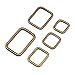 Swpeet 50Pcs 5 Sizes 1/2