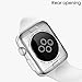 IOVECT Apple Watch 3 Case [42mm], iwatch Screen Protector CYJ20 TPU All-Around 0.3 MM High Transparency Full Cover For 2017 New Apple Watch Series 3