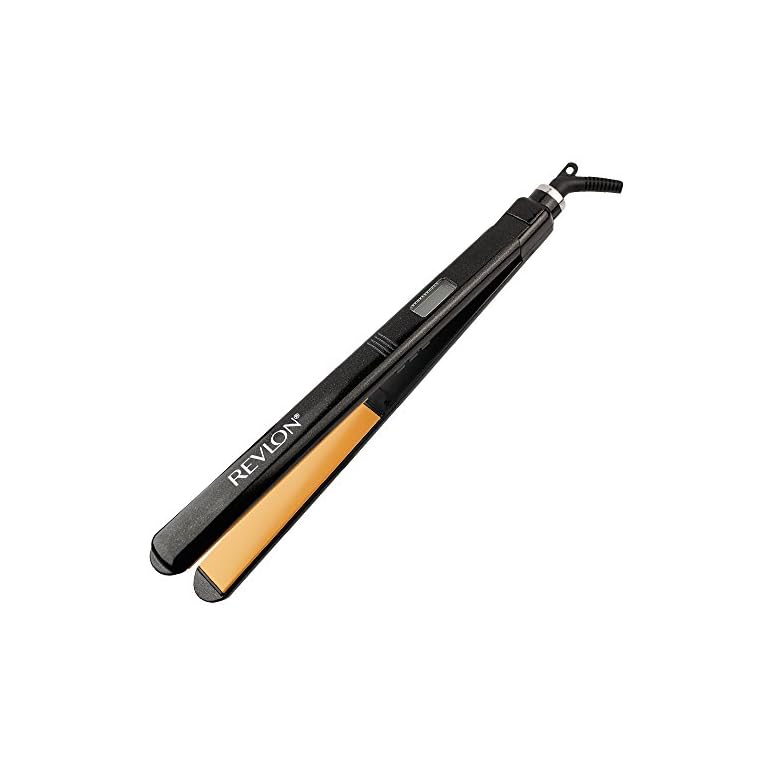 Revlon-RVST2160-Pro-Collection-1-Wide-Fast-Pass-X-Long-Plated-Flat-Iron Revlon Straightening & Curling Ceramic Flat Iron, 1" Extra Long