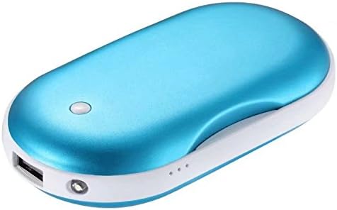 Hand Warmer 5200mAh Portable Rechargeable Double-Side Pocket Hand warmers For Women Men/Portable Power Bank For iPhone /Samsung Galaxy