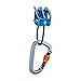 Black Diamond Big Air ATC XP Belay Device and Rocklock Screwgate Locking Carabiner Package for Rock Climbing