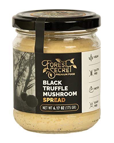 Forest Secret Vegan Spreads and Dips, Black Truffle Mushrooms, Gluten and Sugar Free, Net 6.17 oz (Pack of 3) - Thumbnail 6