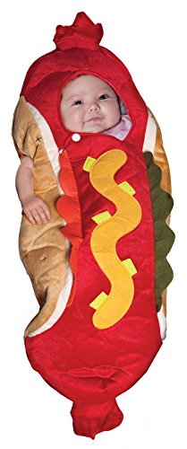 Underwraps Baby's Lil' Hot Dog, Red/Multi, Infant
