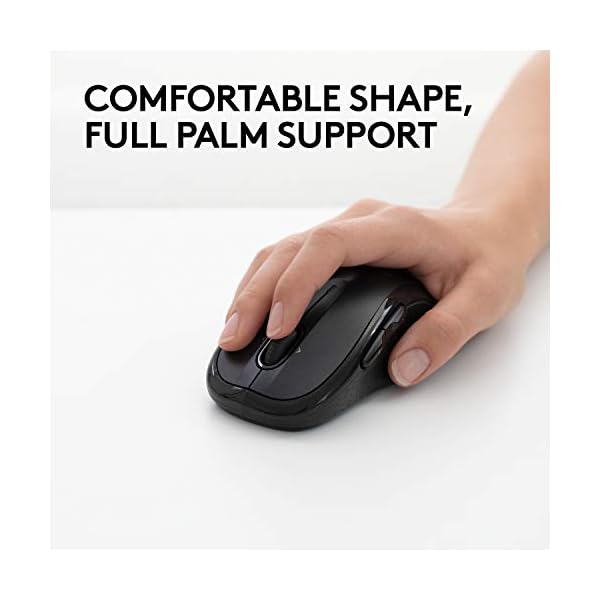 Logitech-M510-Wireless-Mouse-24-GHz-with-USB-Unifying-Receiver-1000-DPI-Laser-Grade-Tracking-7-Buttons-24-Months-Battery-Life-PC-Mac-Laptop-Black Logitech M510 Wireless Mouse, 2.4 GHz with USB Unifying Receiver, 1000 DPI Laser-Grade Tracking, 7-Buttons, 24-Months…