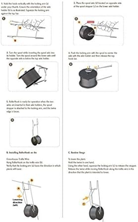 rollerhook Tomate y Vine Recorte enrejado: Amazon.es: Jardín