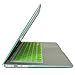 iBenzer - 2 in 1 Soft-Skin Smooth Finish Soft-Touch Plastic Hard Case Cover & Keyboard Cover for Macbook Air 11'' NO CD ROM, Green MMA11GN+1