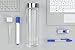 Boroux Glass Water Bottle 500ml Handmade BPA Free Pure Borosilicate Glass