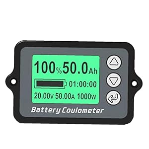 professionele precisie batterij indicator batterij capaciteit tester TK15 50A spanningsmeter meter met LCD-display shell…
