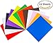 Smart Vinyl 12 Iron-On Heat Transfer Vinyl Starter Pack- 12 Sheets Each One 12 In X 10 In PU – Ideal Iron On Vinyl for Circuit and Silhouette