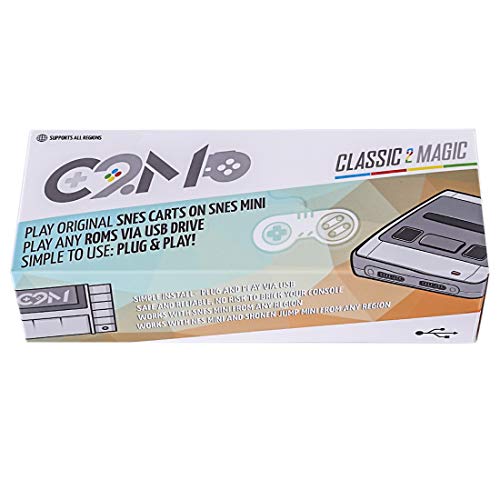 Petforu Classic 2 Magic Plays Game Carts for Original SNES Mini Video Games Accessories High Compatible