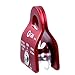 GM CLIMBING Red Micro Prusik Minding Pulley 25kN CE UIAA Certified 12mm Single Pulley Mobile Side Plates for Arborist Rigging Climbing Rescue Pack of 2