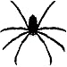 HBlife 6.6ft Giant Hairy Spider Halloween Decorations Outdoor Yard Decor, Black