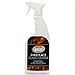 Fireplace Glass Cleaner by Quick'n Brite 16 oz - Includes free microfiber cloth and sponge ; Non-toxic; Removes soot, smoke, creosote & more