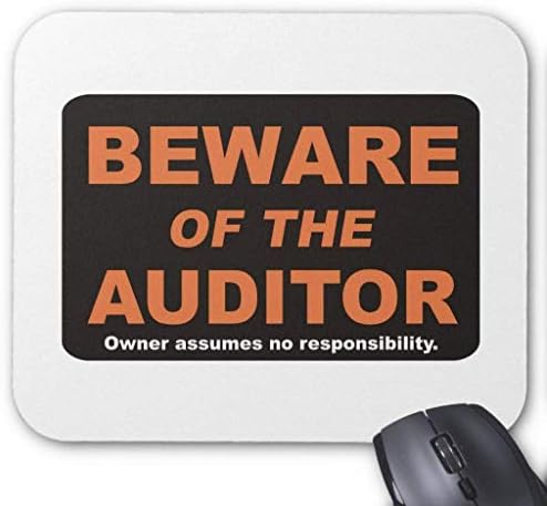 Beware/Auditor Mouse Pad