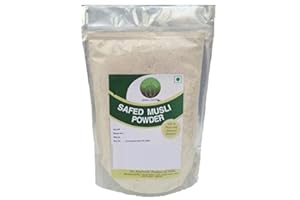 JI White Musli Safed Musli Root Powder - 100 GM