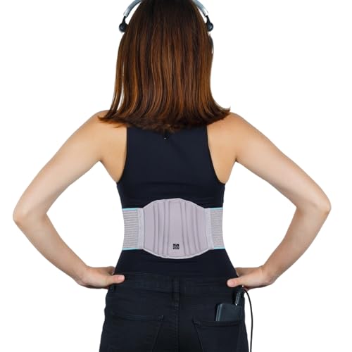 VED Women’s Waist Trainer Belt – Sweat Waist Cincher Trimmer & Tummy Control Body Shaper – Slimming Girdle for Workout, Sports & Weight Loss (1, 36-40 Inch (L size)) Grey