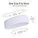 iKsee Sweatbands Headbands for Men/Women,Moisture Wicking Elastic Cotton Terry Cloth Headbands for Gym,Workout, Tennis, Basketball, Running and Working Outside