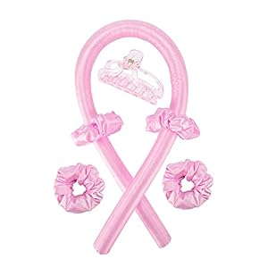 SHOP-ELEGANCE-Heatless-Curlers-Heatless-Curlers-headband-for-long-medium-and-short-hair-Silk-heatless-hair-curler-with-soft-foam-hair-curling-rods-and-curler-set Shop Elegance Heatless Curlers headband for Long, Medium and Short Hair, Silk Heatless Curls with Soft Foam, Hair…