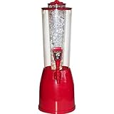 The BrewTender Tabletop Beer & Beverage Dispenser - Red