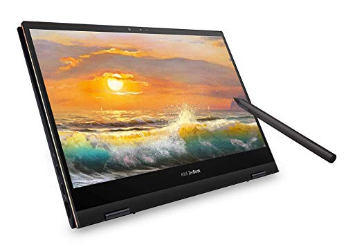 New ZenBook Flip S Ultra Slim Laptop UX371EA-XH77T 13.3 inches 4K OLED Touch Display 11TH Gen i7-1165G7 Iris Xe Thunderbolt 4 Windows Hello Active Pen, Best Notebooks Stylus Pen (2TB SSD|16GB Ram|10 Pro), 13-13.99 inches