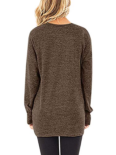 2 DUOSTICK+Womens+Waffle+Pullover+Fitting