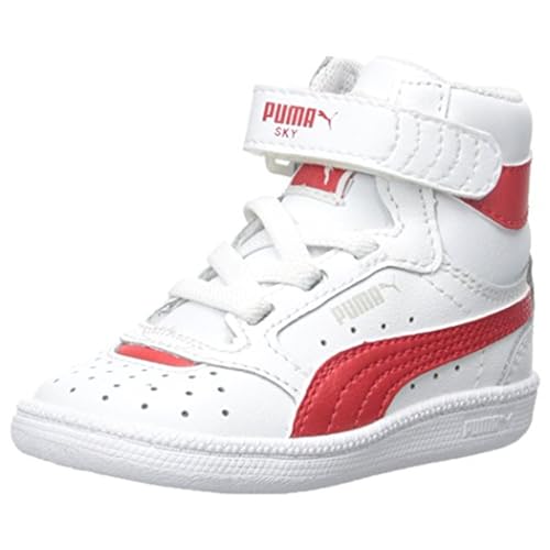 puma slip ons kids orange