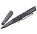 kolumb Premium 5-in-1 Tactical Pen - Gray Multipurpose Pocket Tool - Fine Point Ball Pen - Built-in Touch Screen Stylus & LED Light - Glass Breaker Tungsten Tip - Made of Durable Aircraft Aluminum
