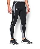 Under Armour Men's UA HeatGear ArmourVent Compression Leggings Medium Black