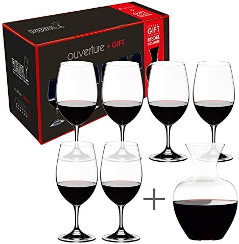 Amazon Com Riedel 5408 35 Ouverture Wine Glass And Decanter Set