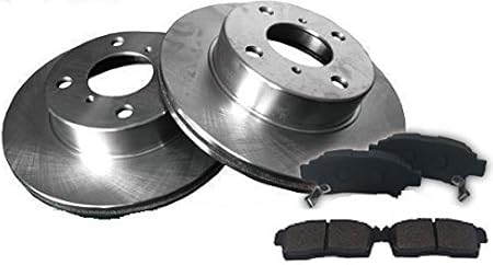 Amazon フロントディスクローター 左右2枚 ブレーキパッド 左右４枚 セット トッポbj H41a H42a H46a H47a H42v H47v R8b1 ブレーキローター 車 バイク