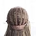 Long Wavy Wig Bangs - Natural Synthetic Hair Lolita Wig with Wig Cap For Women Cosplay and Daily Wear (Grey Mixed)