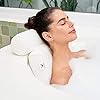 ComfyCozy-Luxury-Bath-Pillow-Set-With-3-Crystal-Bath-Bombs-And-Exfoliating-Loofah-Bathtub-Cushion-Pillows-4-Suction-Cups-For-Neck-Back-Support-Relaxation-Pamper-Gifts-Spa-Package-Sets ComfyCozy Luxury Bath Pillow Gift Set With 3 Crystal Bath Bombs And Exfoliating Loofah | Bathtub Cushion Pillows For…