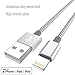 iPhone Lightning Cable, IDISON 5Colors [5-Pack], Premium Fast USB Charging Cord, Apple MFi Certified for iPhone Charger, iPhone SE/Xs/XS Max/XR/X/8 Plus/7/6 Plus,iPad Pro Air2,and More (Grey)