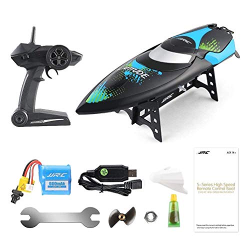 allcaca RC Boats 2.4Ghz Remote Control Boat 28KM/H High Speed Stunt Electric Racing Boats Toy for Kids and Adults - Thumbnail 6
