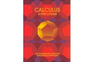 Calculus: A First Course